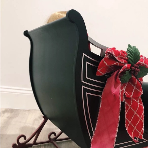 American Girl Doll RETIRED Horse SLEIGH - Picture 3 of 8